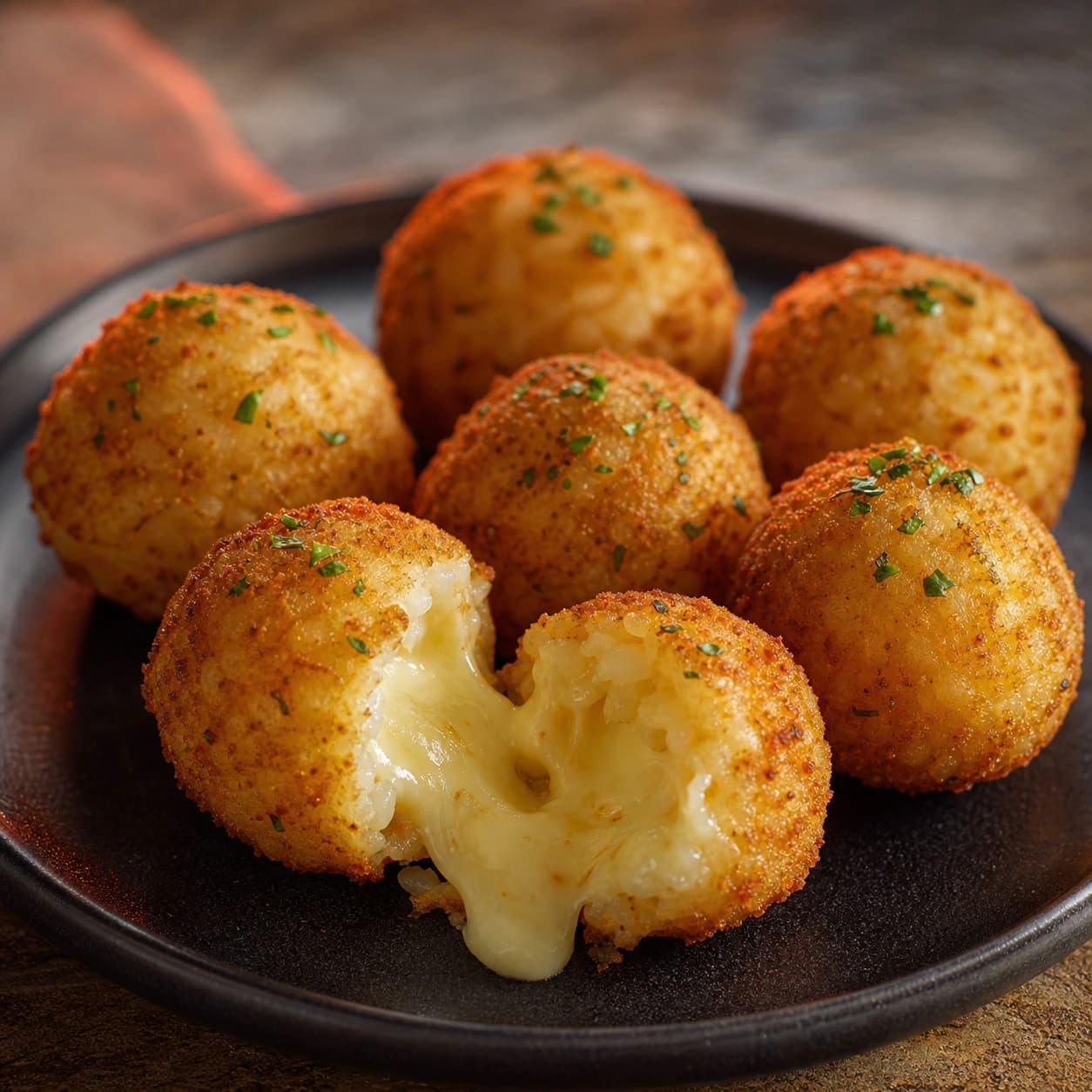 Cheese Bomb Rice Balls
