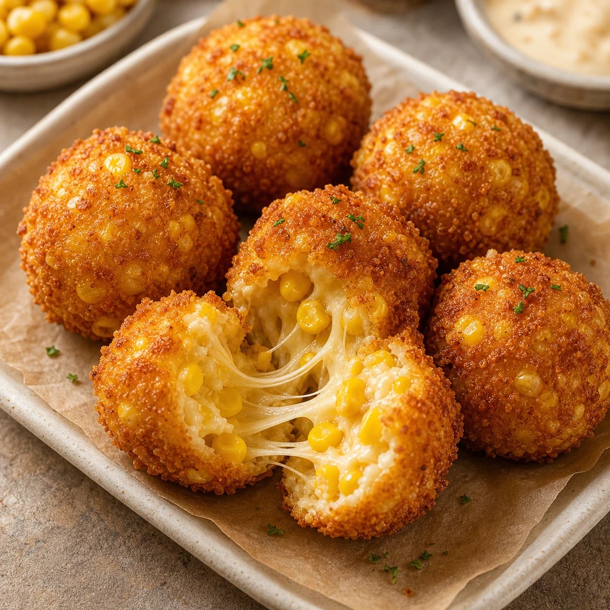 Overload Corn Cheese Crunch Bites
