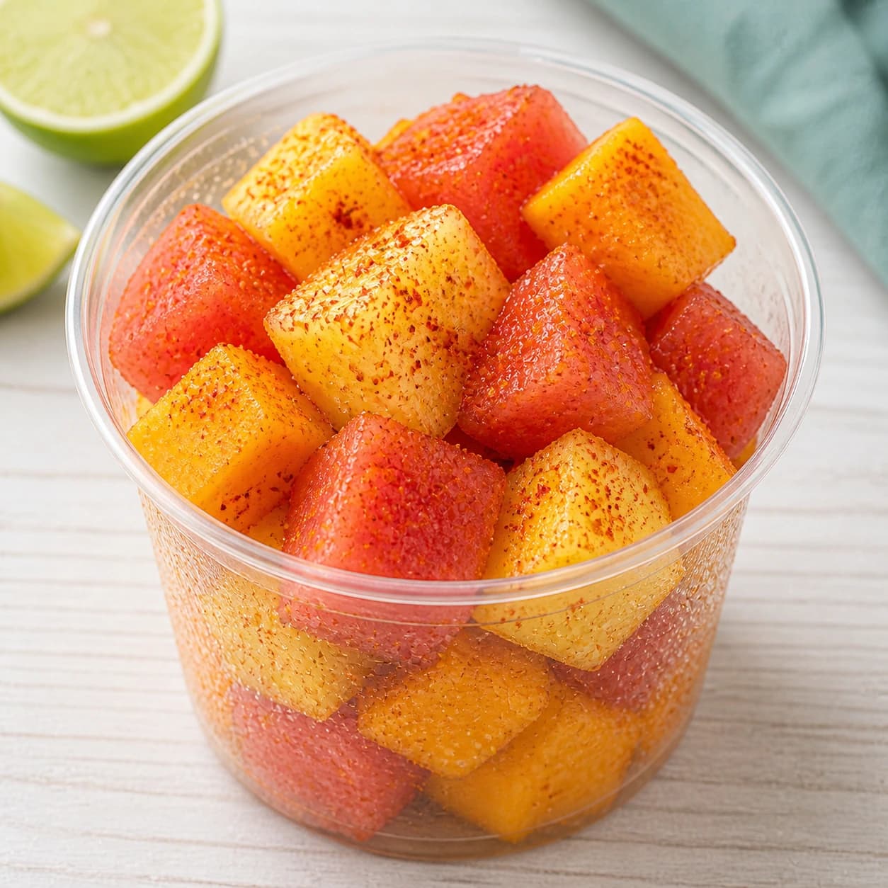 Feather Mode Chili-Lime Fruit Cup