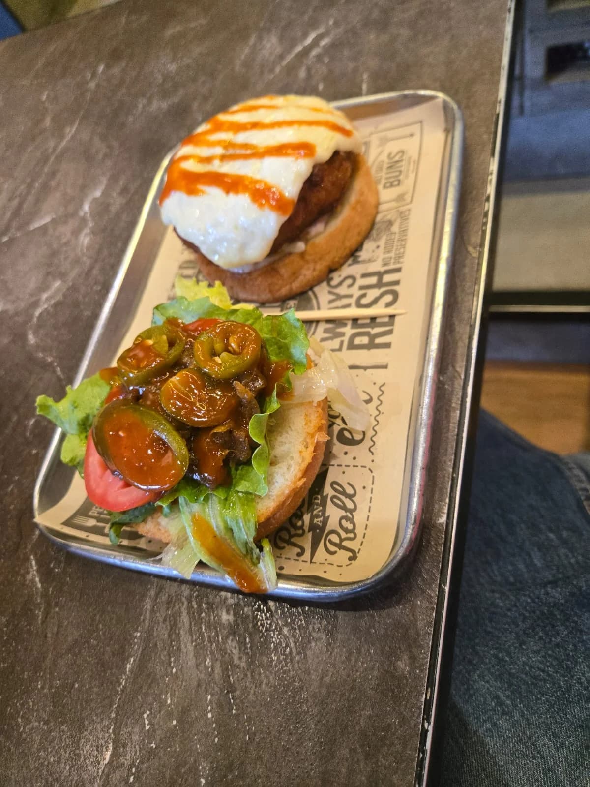 Jalapeรฑo Melt Burger